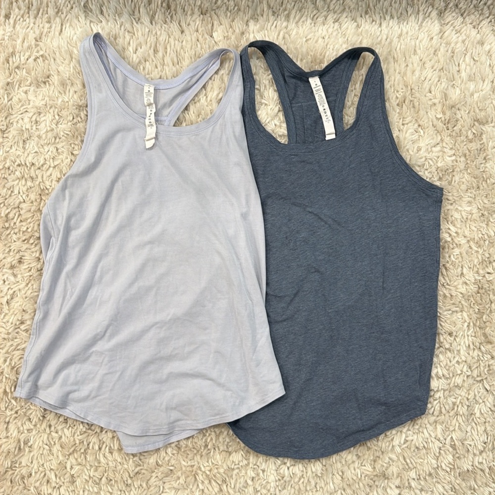 BUNDLE set of TWO! Lululemon Cool Racerback Tank Size 6